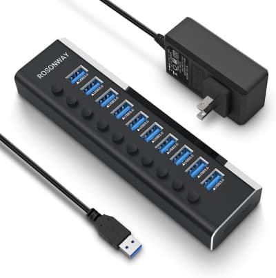 rosonway-10-port-usb-hub