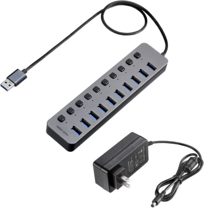 sanwa-direct-usb-hub-10-port