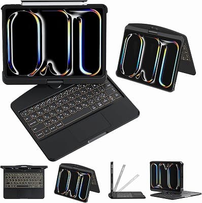 sencela-ipad-air-m4-keyboard-case